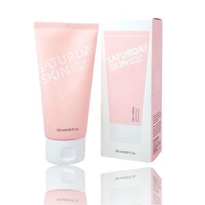 Saturday Skin rinse + shine Gentle Cleanser Apple + Peach NIB